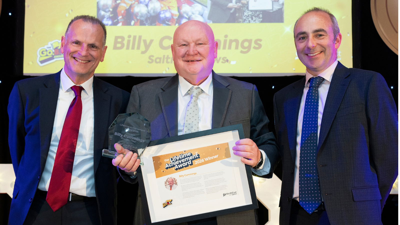 go north east lifetime achievement award