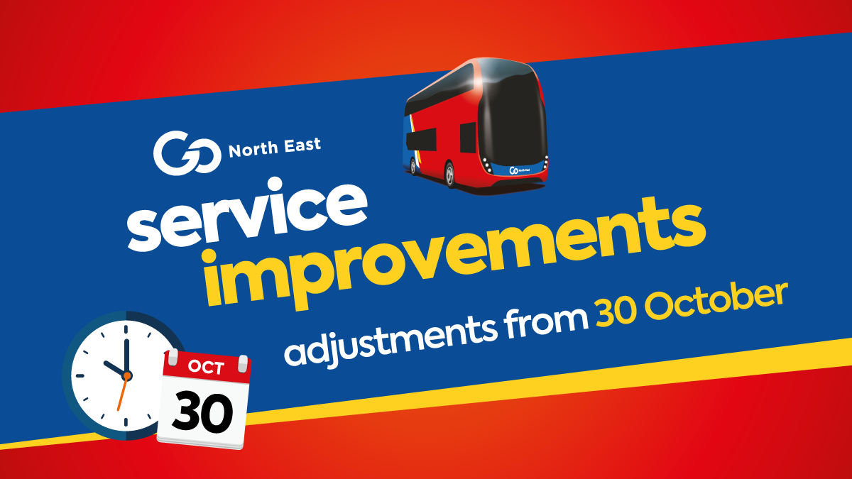 30 October service adjustments