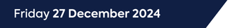 Friday 27 December 2024