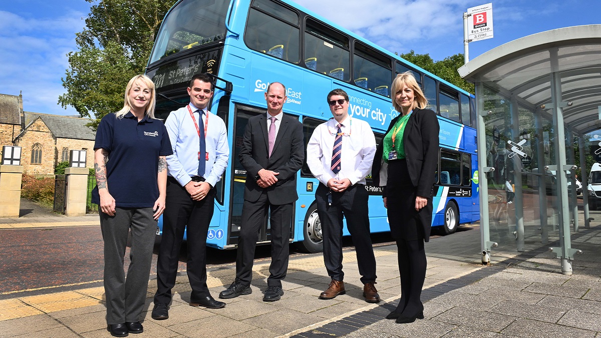 Flagship Sunderland bus link gets a makeover with high-capacity double ...