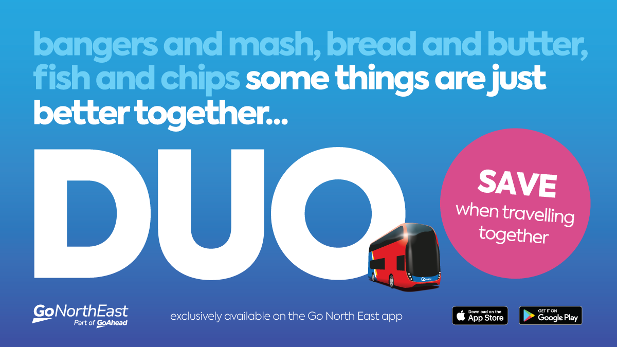 DUO - save more when travelling together