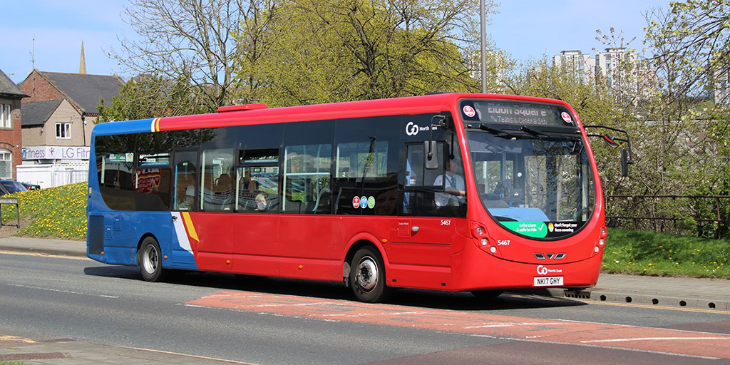 Go North East bus