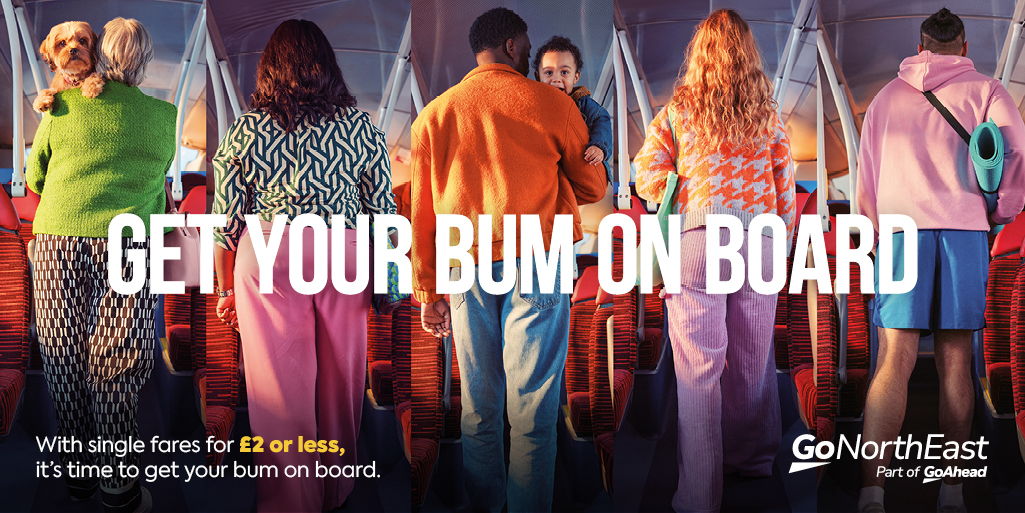 Get your bum on board