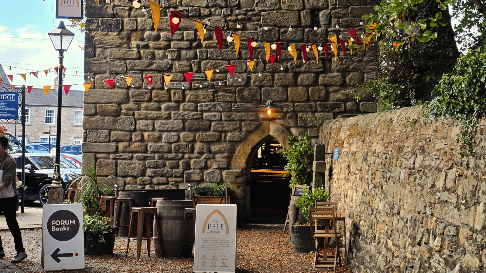 autumn days out by bus corbridge