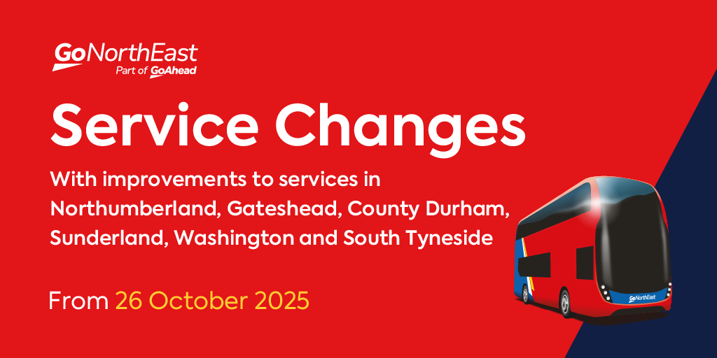 October 2025 service changes