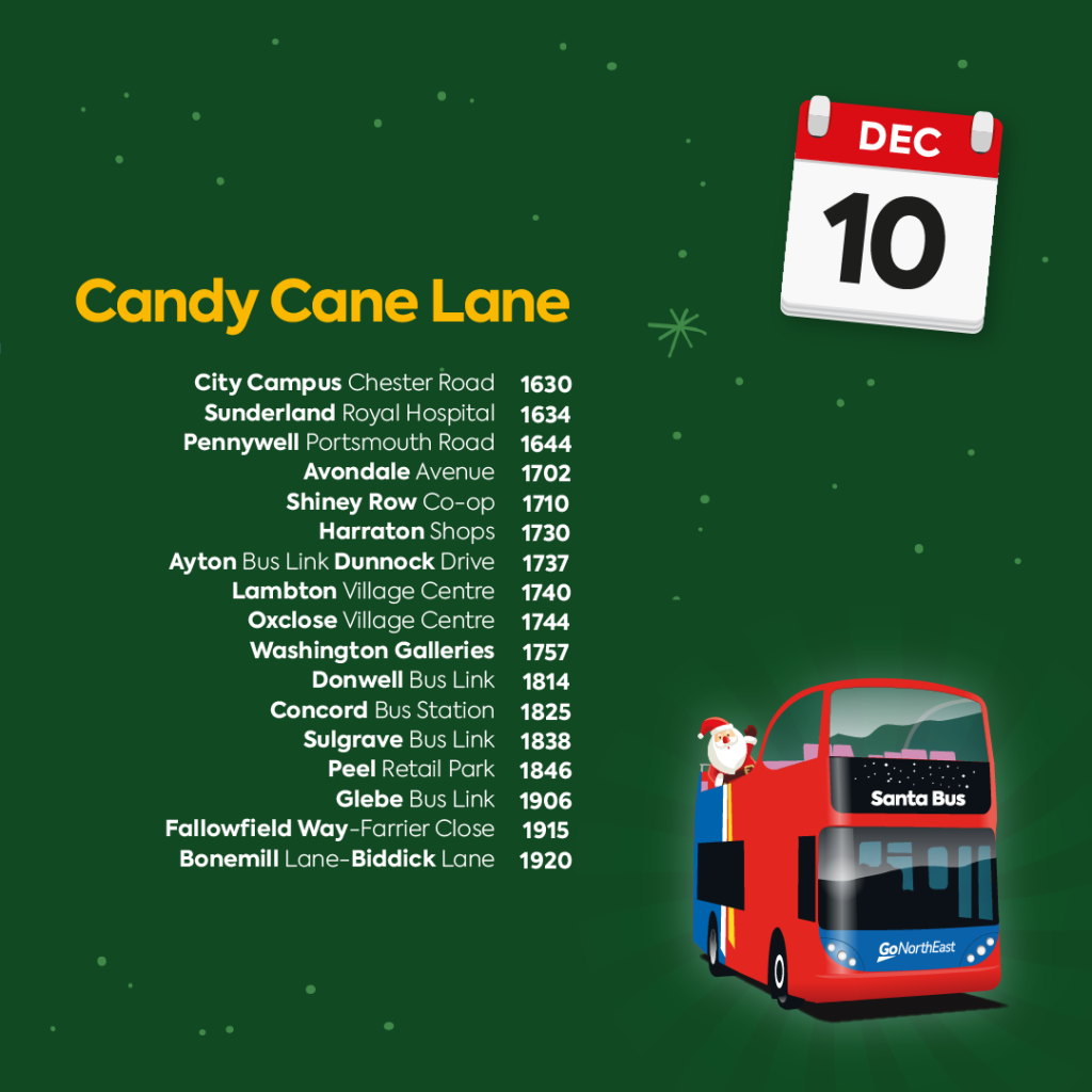 10th December route