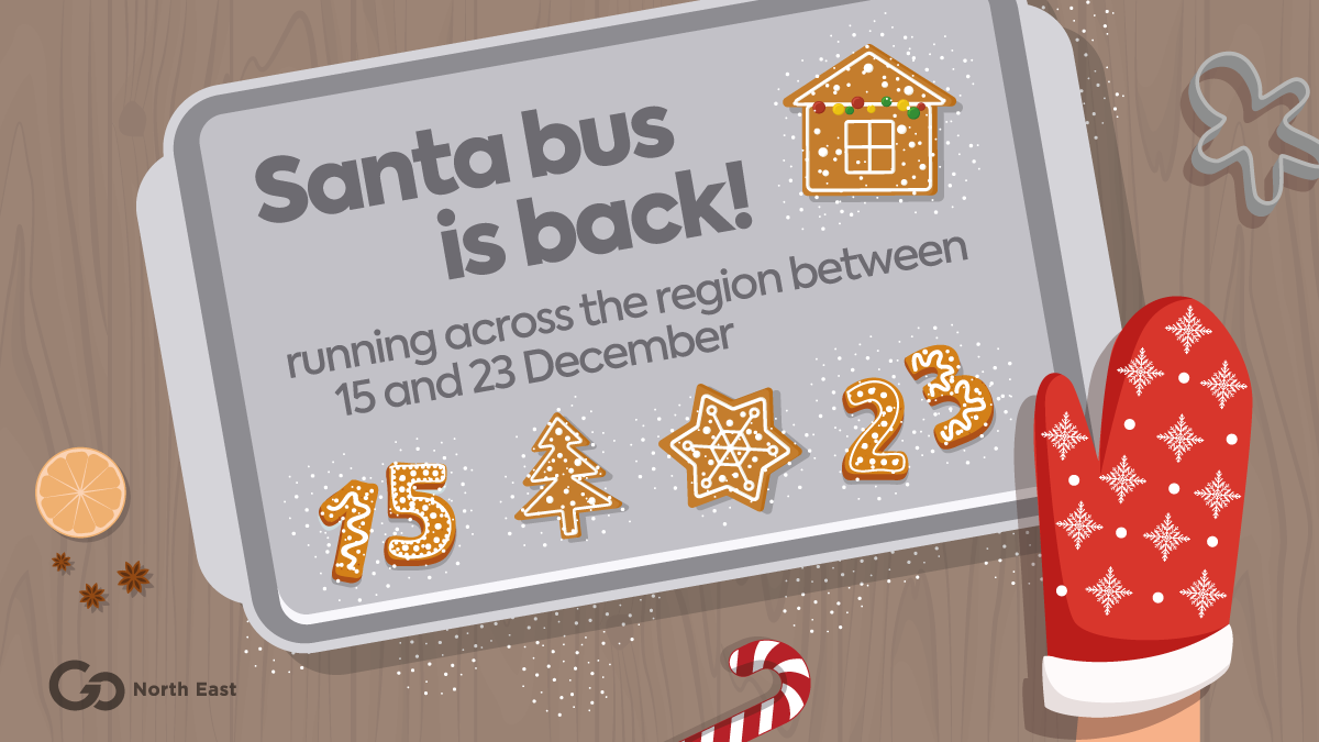 Santa bus is back