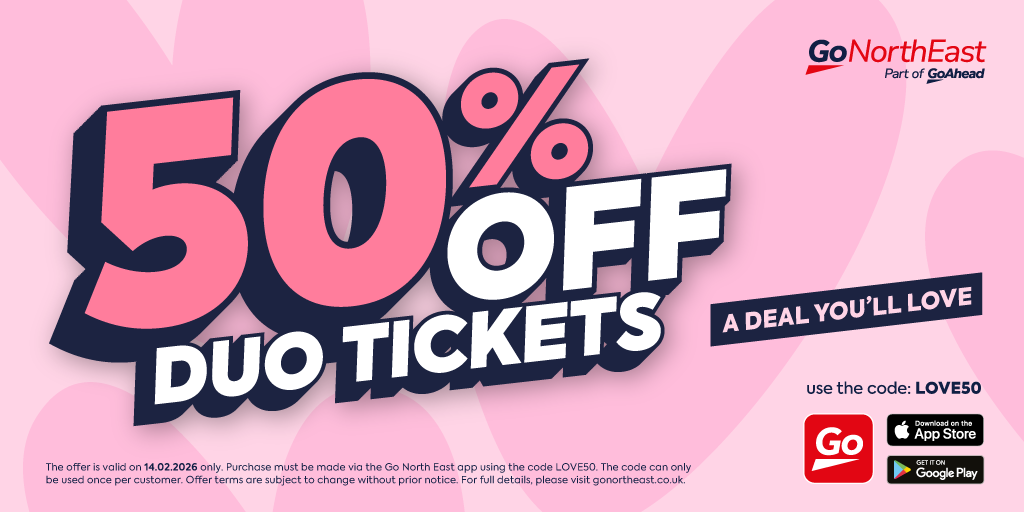 50% off duo tickets